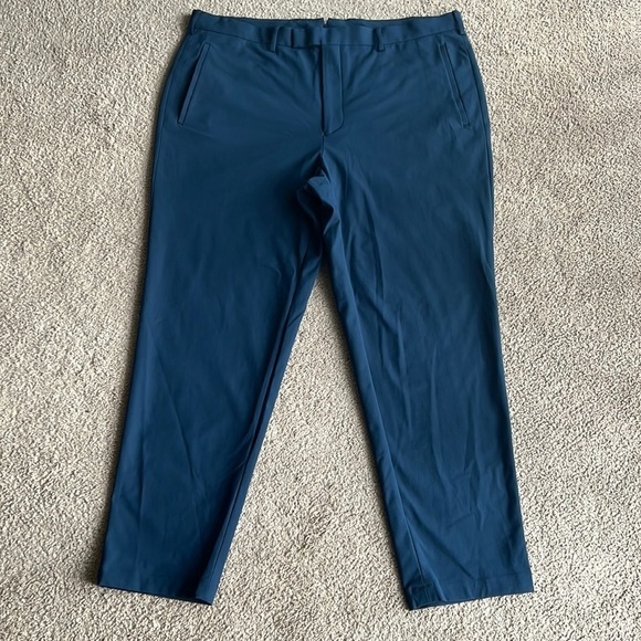 Sene Soho FlexTech 39x28 Blue Tailored Dress Pant - Picture 4 of 13